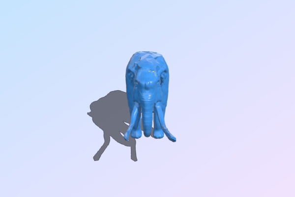 The mammoth – Elephant | 3d print model