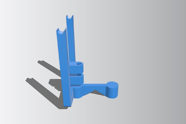 Printbot Simple Metal Filament Spool Holder | 3d print model