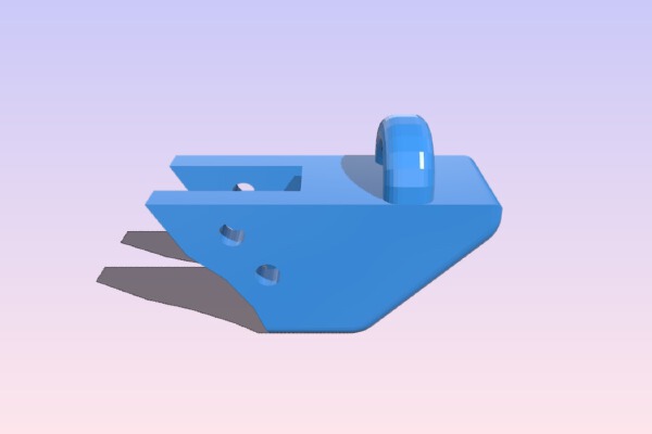 Land Yacht with Wing Sail | 3d print model