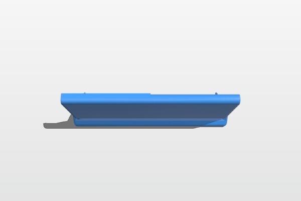 Magnetic clip on sunglasses case | 3d print model