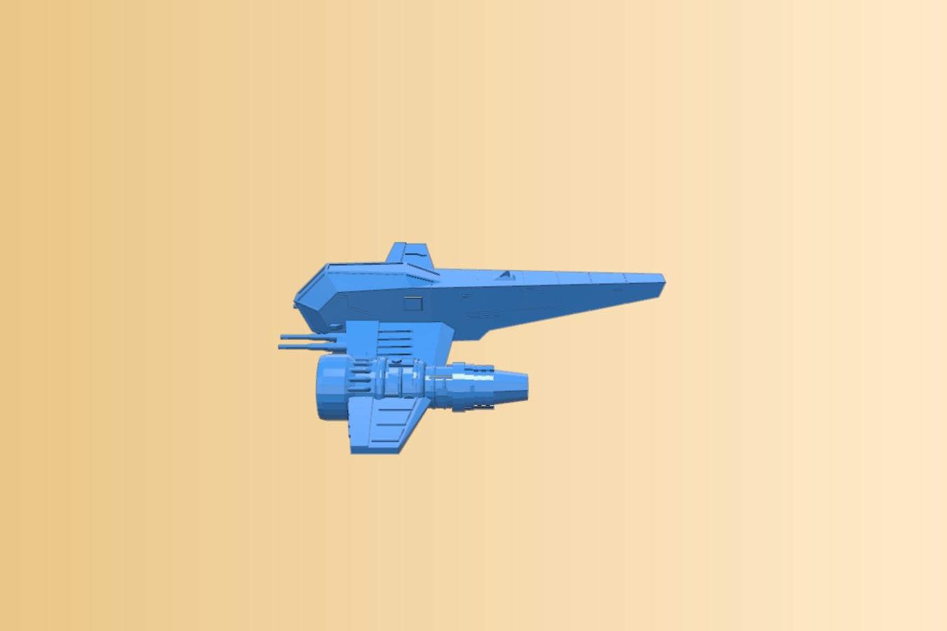 Spaceship (TD-40 Star-Falcon)
