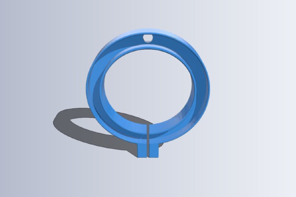 G0704_TM20VL Milling machine spindle LED ring | 3d print model