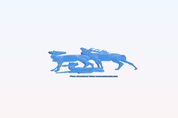 Deers | 3d print model