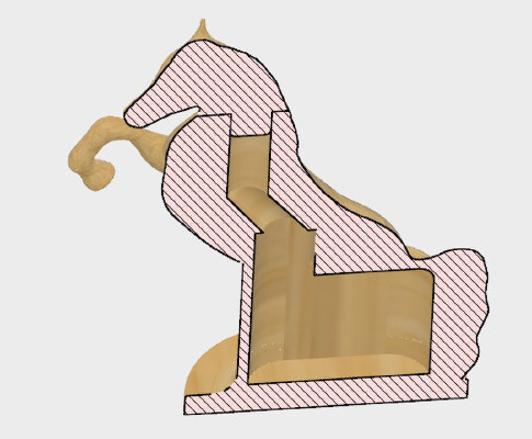 Cheval Parfum Pot | 3d print model
