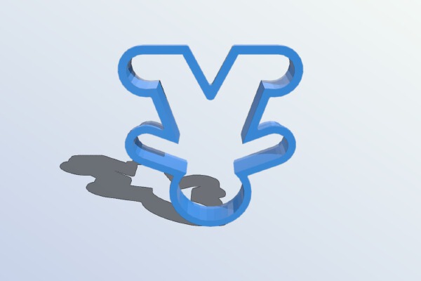 Gingerbread Person Cookie Cutter | 3d print model