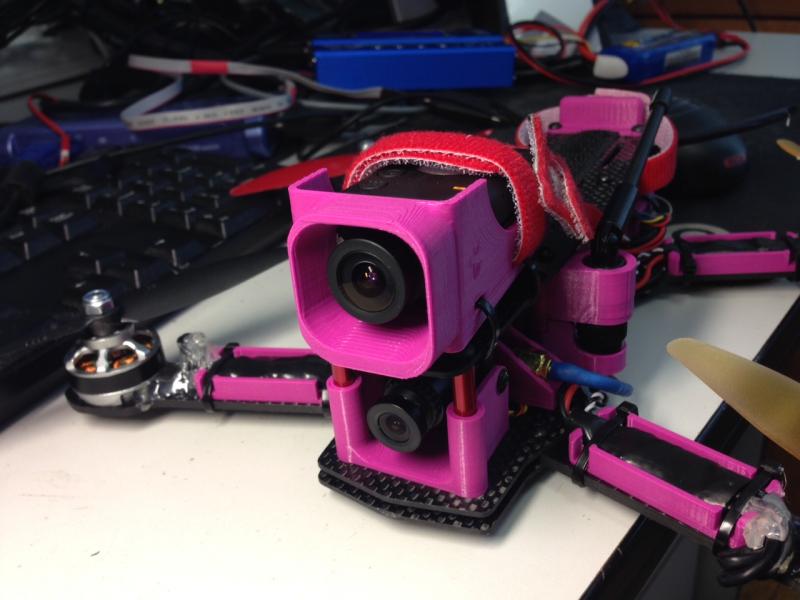 ZMR250 Mobius and RuncamHD Angled Protection Cover