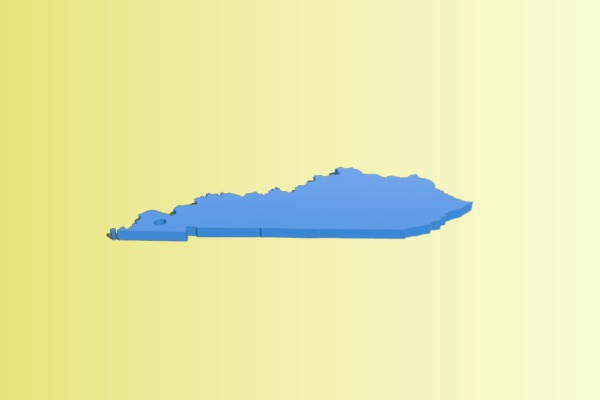 Kentucky KY Keychain | 3d print model