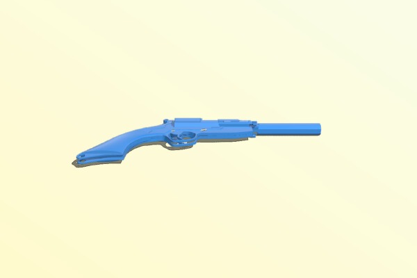 Captain mals pistol – Gun | 3d print model