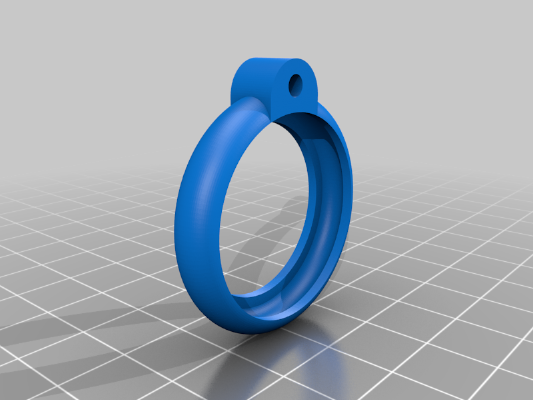 AirTag Keyring & Loop | 3d print model