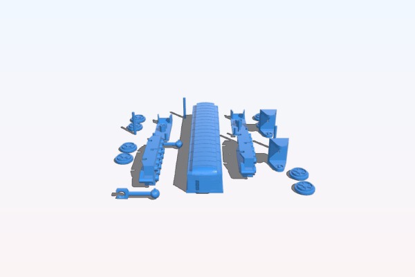 Pullman Duplo | 3d print model