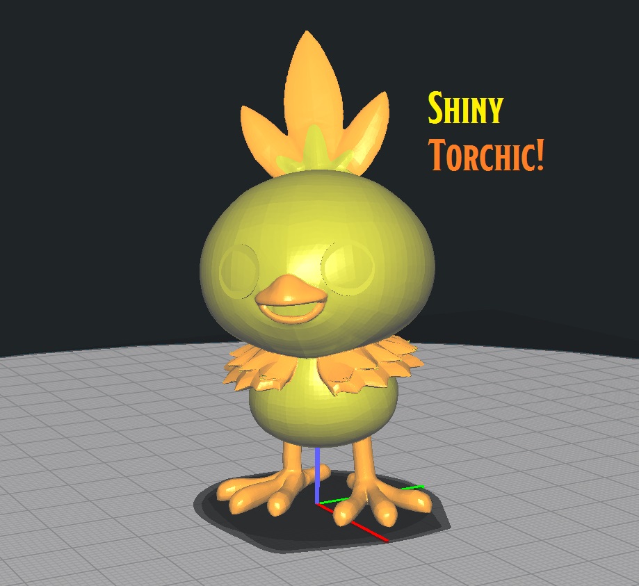 Torchic - Dual Extrusion