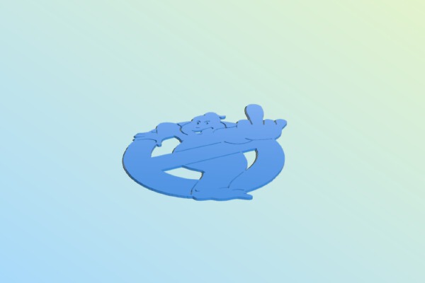 2D Ghost Busters | 3d print model
