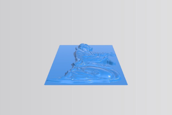 Jesus 2.5d | 3d print model