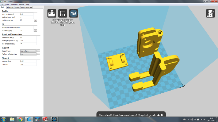 Sonos play 1 Wall mount | 3d print model