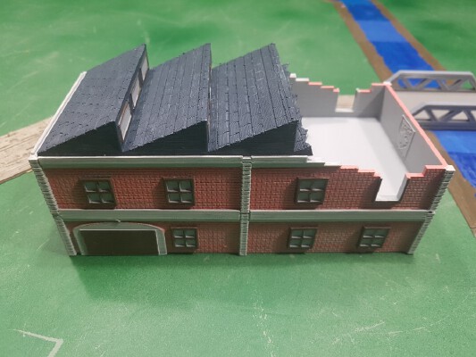FOW Damage Brick Factory | 3d print model