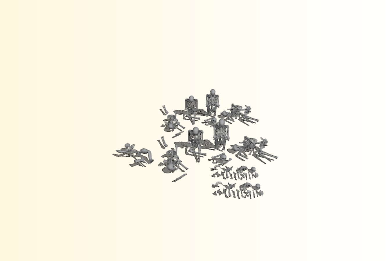 skeletons, skulls and bones - gubbins