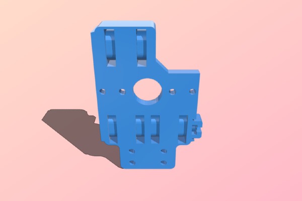 Mix G1 X Axis Cartridge - Adjusted for JHEAD and Wade Extruder | 3d print model