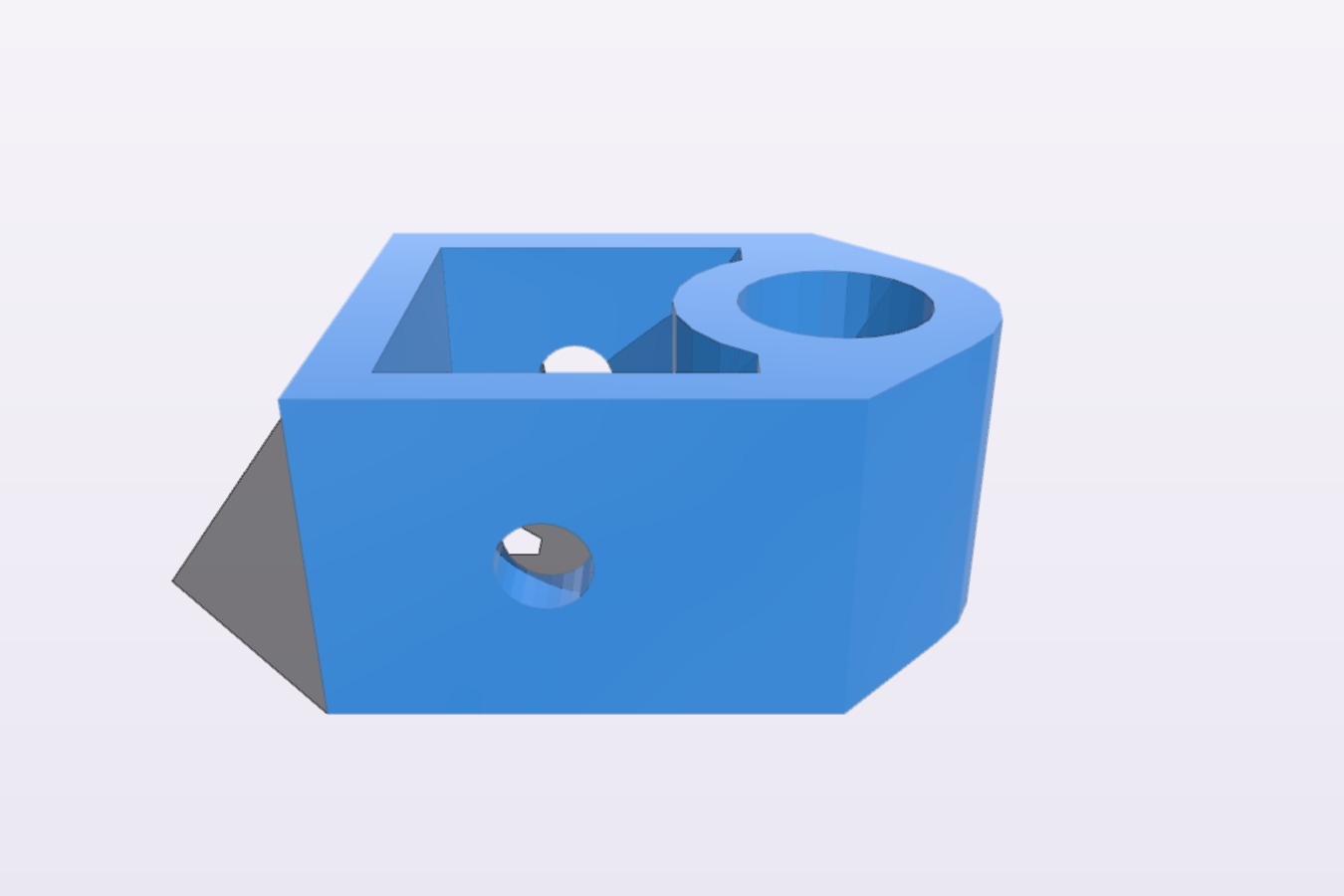 Simple between frame Y-rod mounts for MendelMax