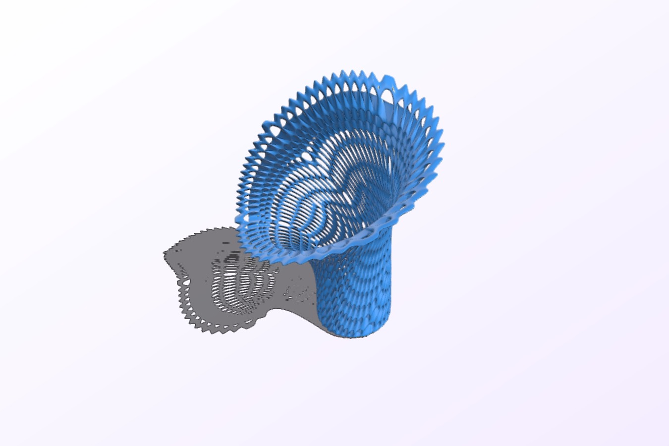 Sinterit vase