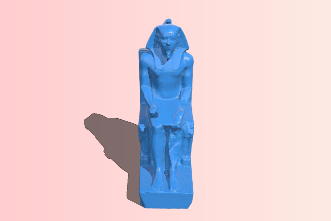 Statue of Khafre egyptian museum Cairo