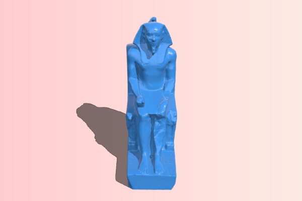 Statue of Khafre egyptian museum Cairo | 3d print model