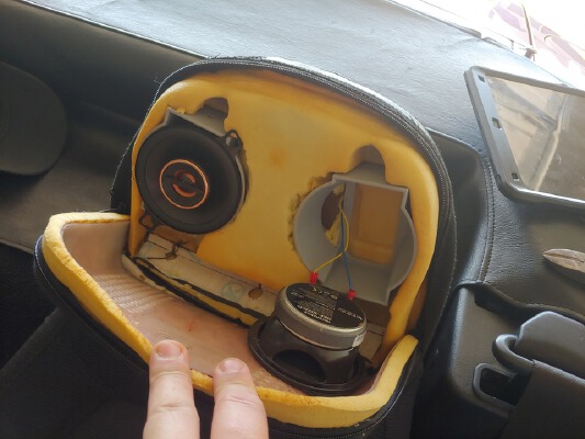NA Miata Headrest Speaker Box | 3d print model