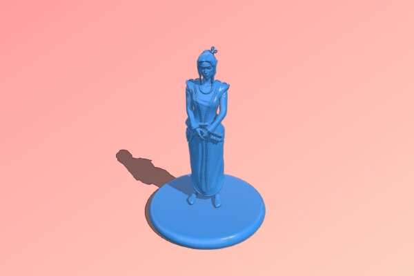 Elf Seamstress | 3d print model