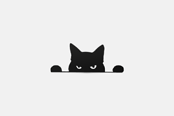 angry cat | 3d print model