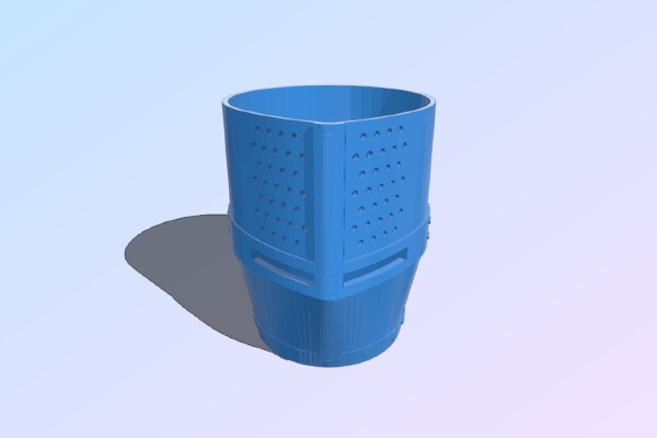 Medieval Great Helm (Standard Ver Full Size Ver) | 3d print model