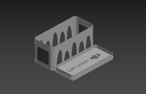 DJI Mavic Pro Case (Dualstrusion) | 3d print model