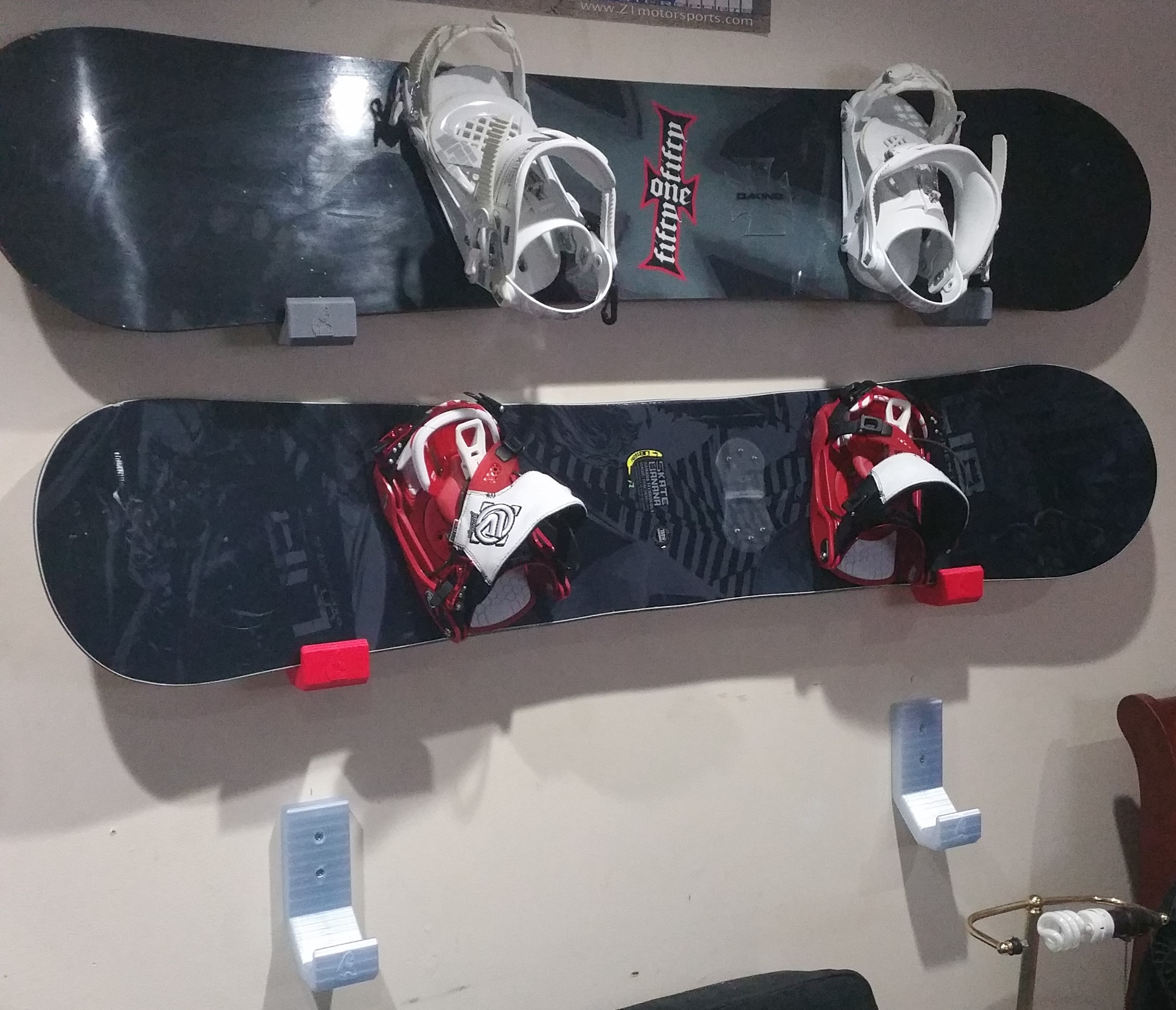 Snowboard Wall Mount