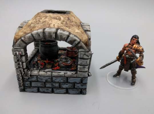 OpenForge - Open Air Cooking Hearth | 3d print model