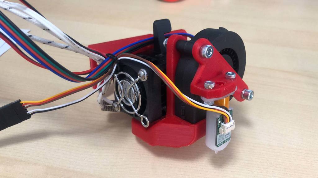 Fan + BLTouch support for H2 Extruder