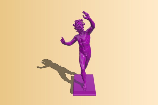Dancing Faun | 3d print model