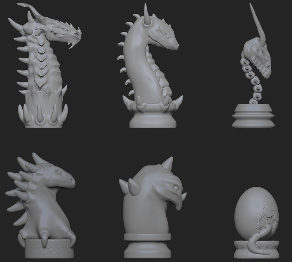 Dragon Chess Set