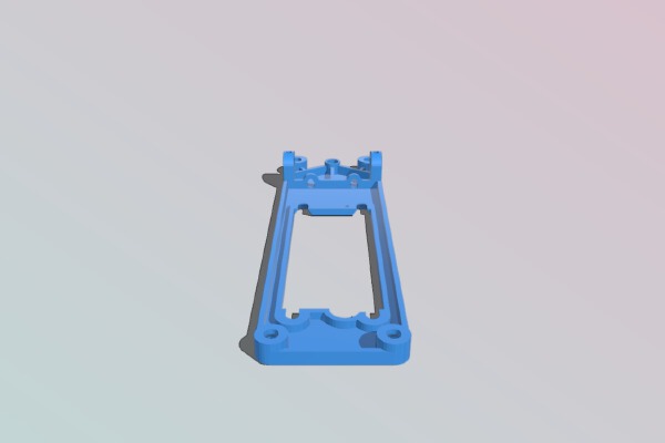 80.7mm wheel base pod chassis | 3d print model
