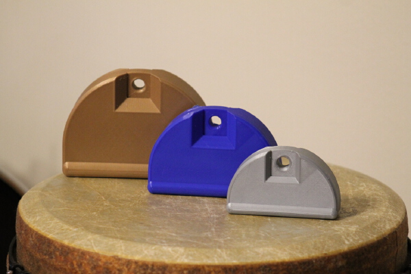 Half Moon Block Percussion | 3d print model