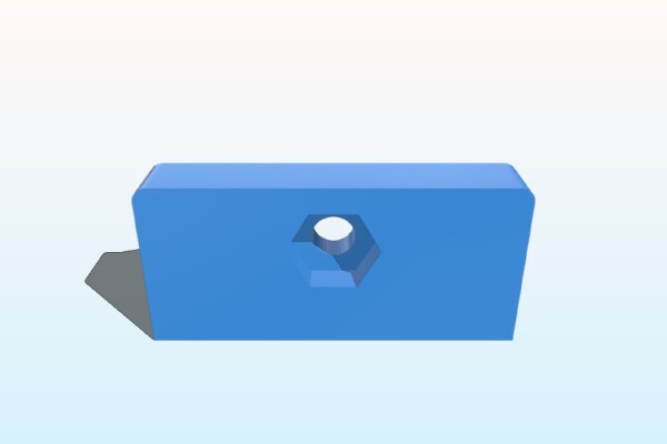 Adjustable Z-axis Switch Dog | 3d print model