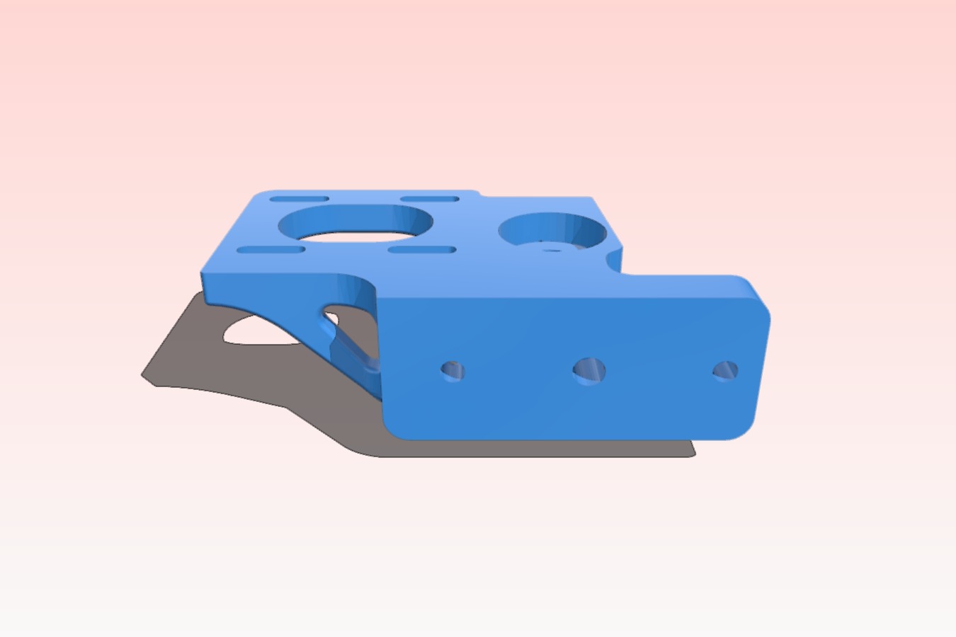 Greg's Wade Accessible Belt Drive Extruder, Rev2