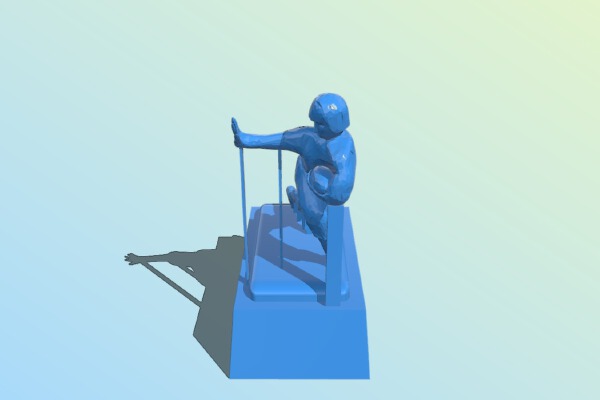 Heisman Trophy | 3d print model