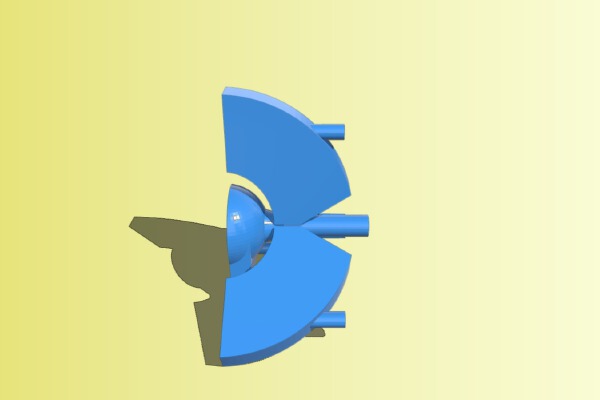Droid Tri-Fighter | 3d print model