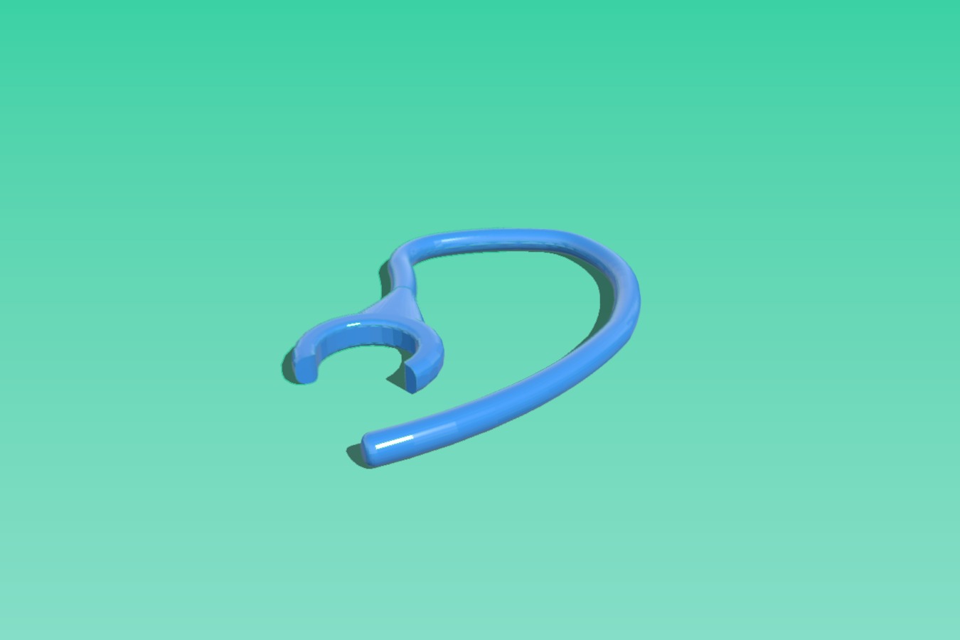 Earpiece handle