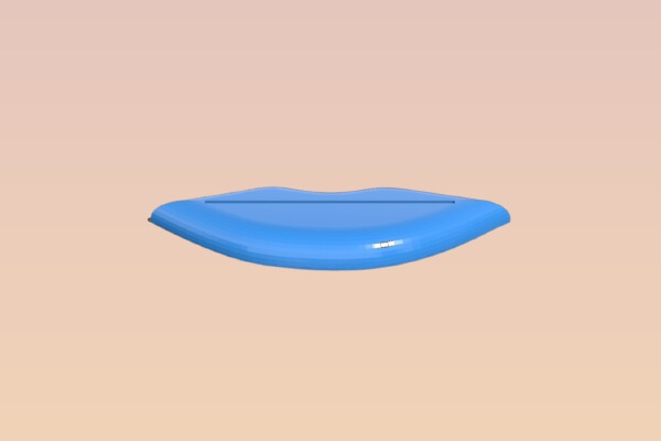 Lips Paste Pusher | 3d print model