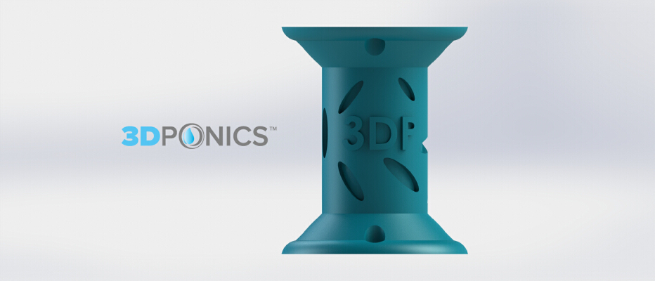 Bottle Connector (Large) - 3Dponics Open-Source Gardening | 3d print model