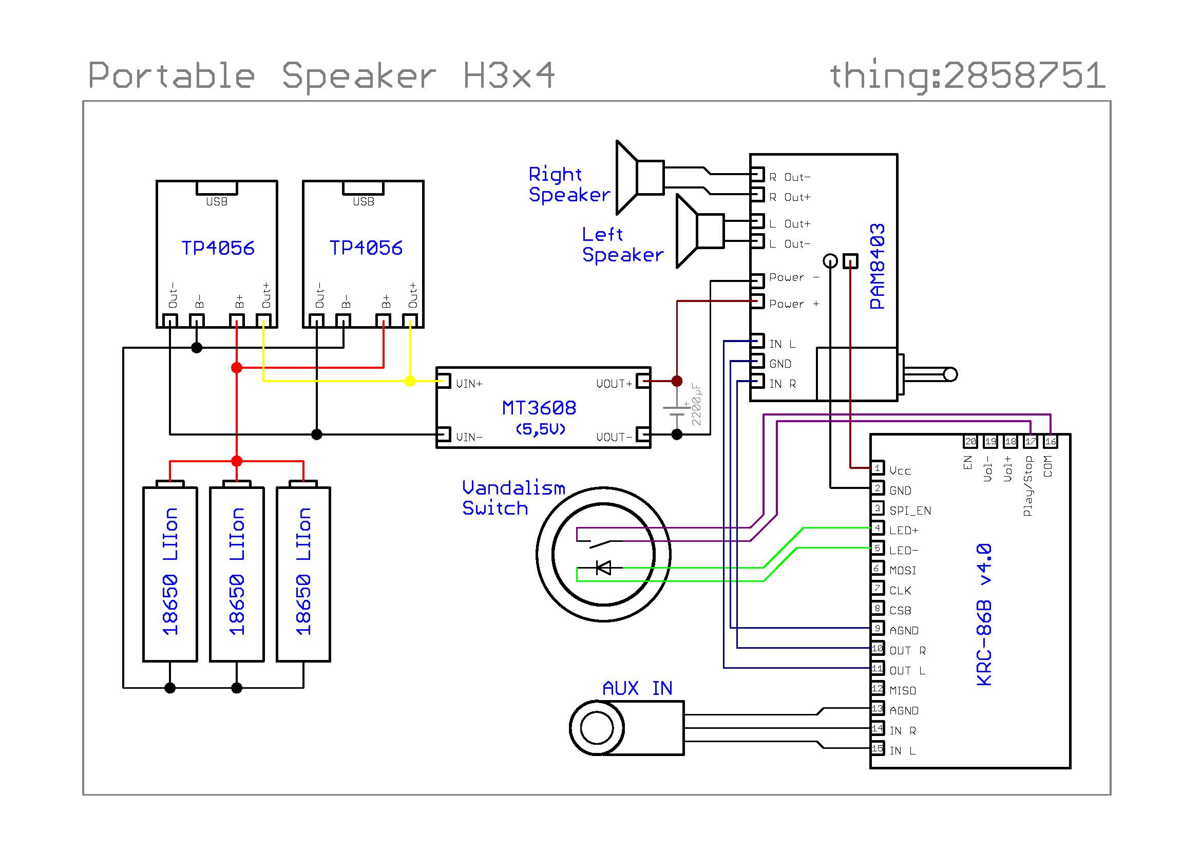 Portable Bluetooth Speaker