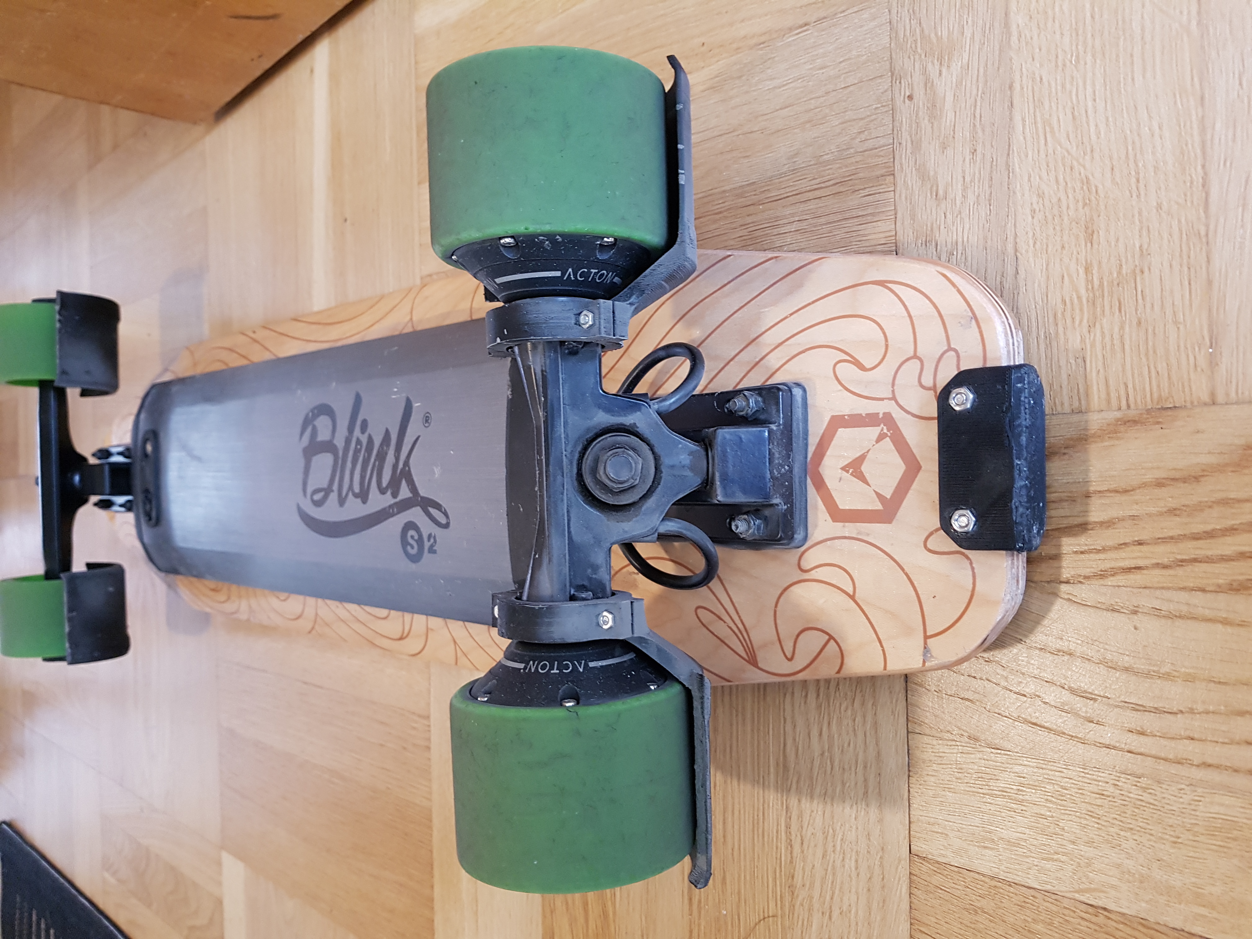 Longboard fender for ACTON Blink S2