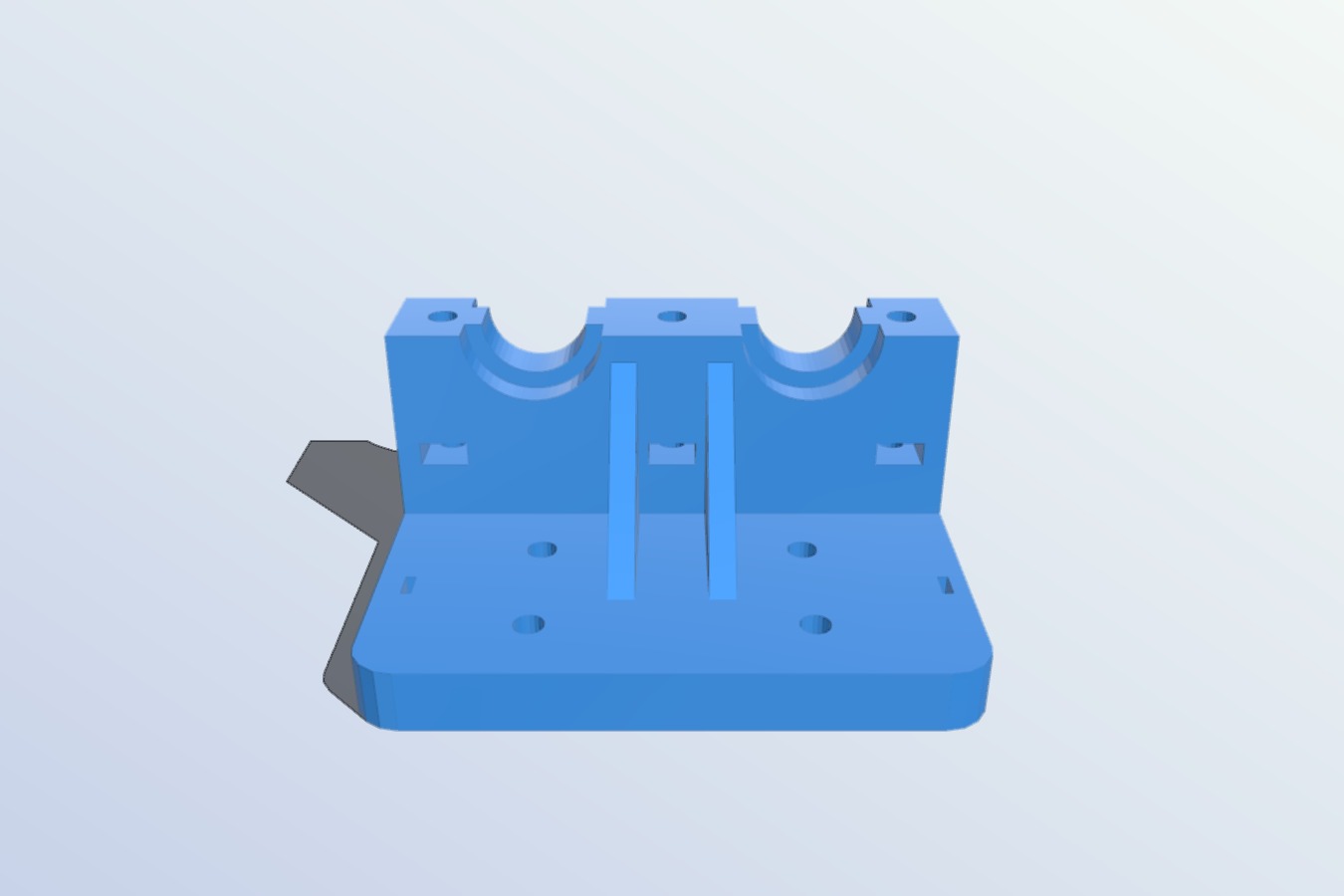 Dual bowden E3D extruder