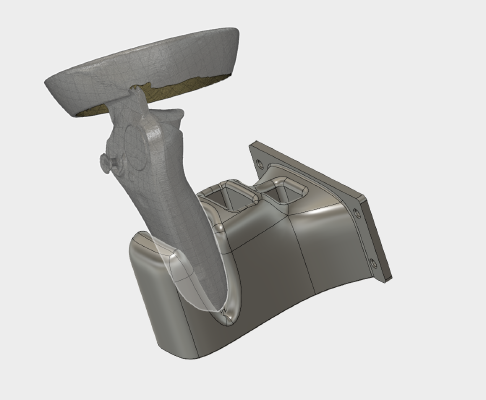 Windows Mixed Reality Controller Wall Mount (Samsung) | 3d print model