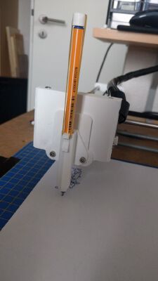 Penholder (Stabilo) for Drawing Machine and simple z-axis | 3d print model