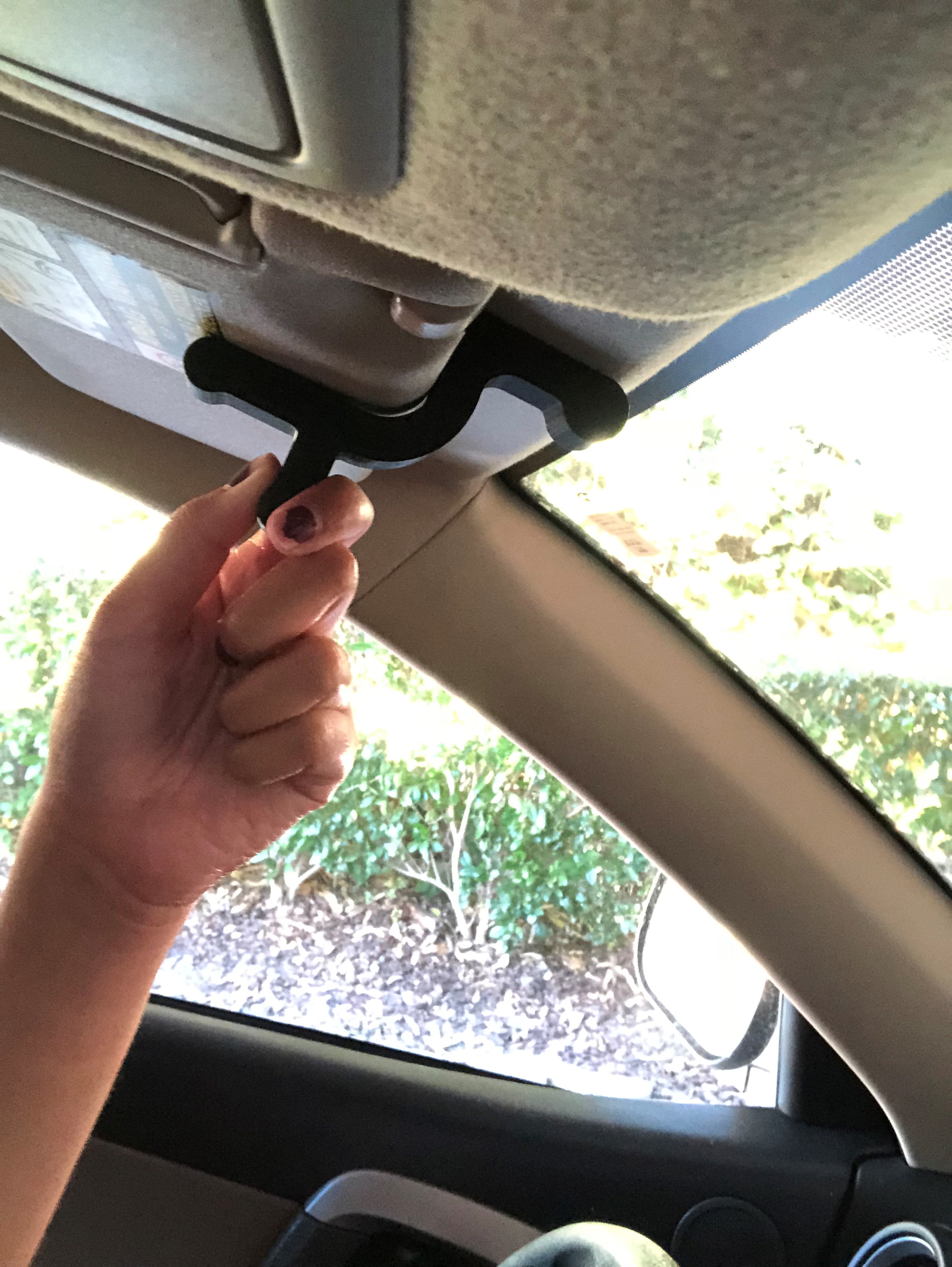 Floppy Sun Visor Holder